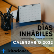 días inhábiles 2022